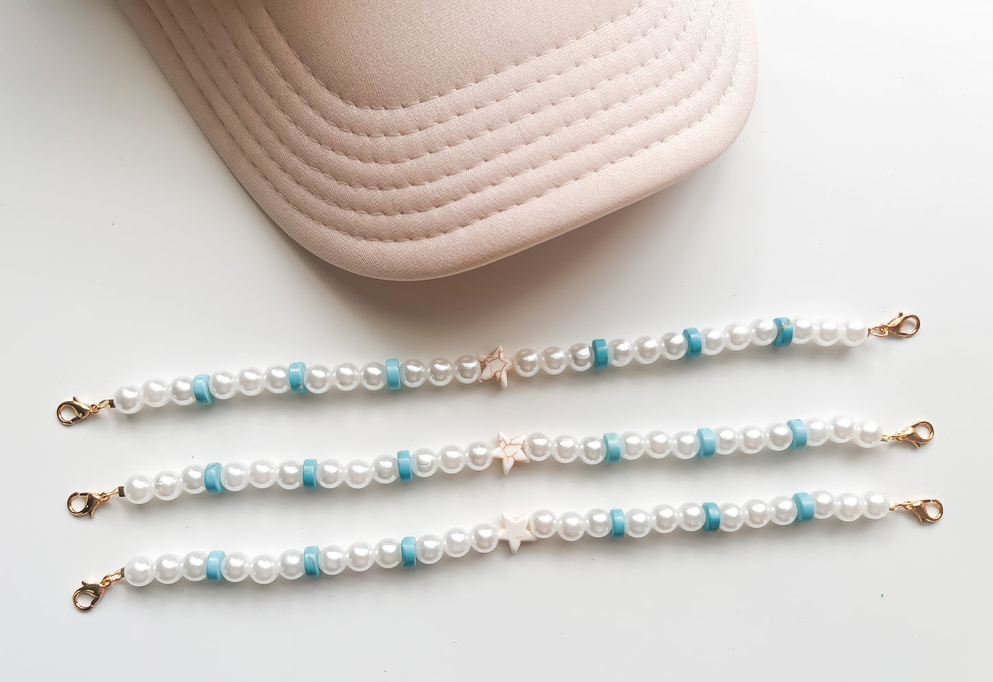 Blue Ocean Tide Trucker hat Chain