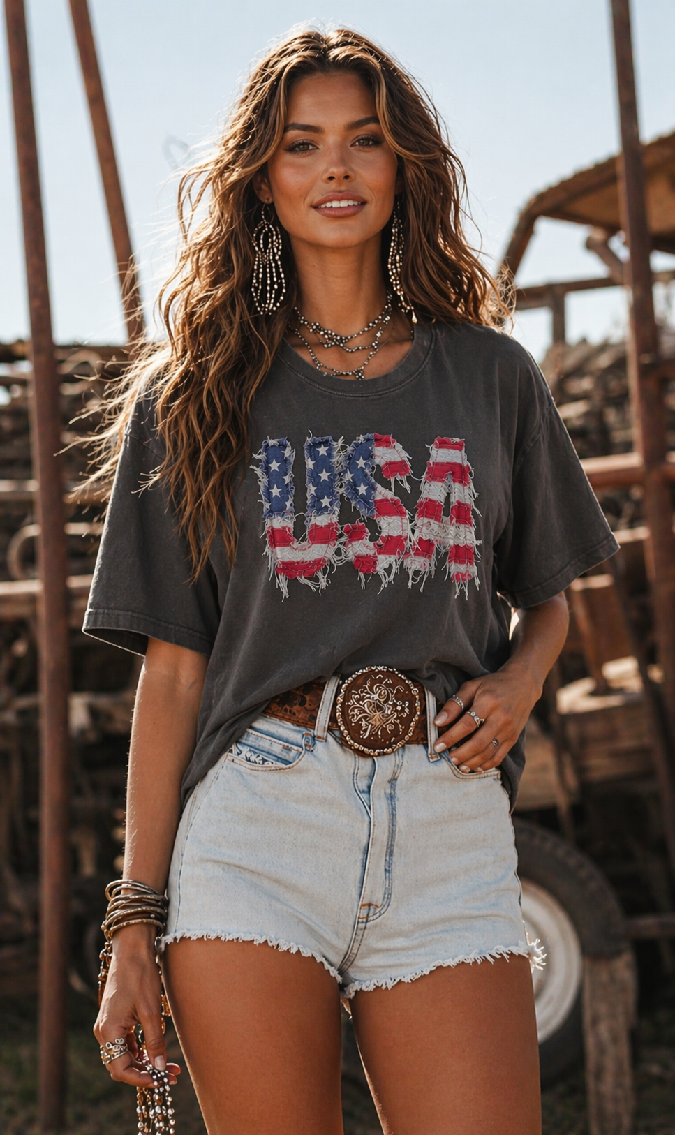 Freedom Fringe USA Tee