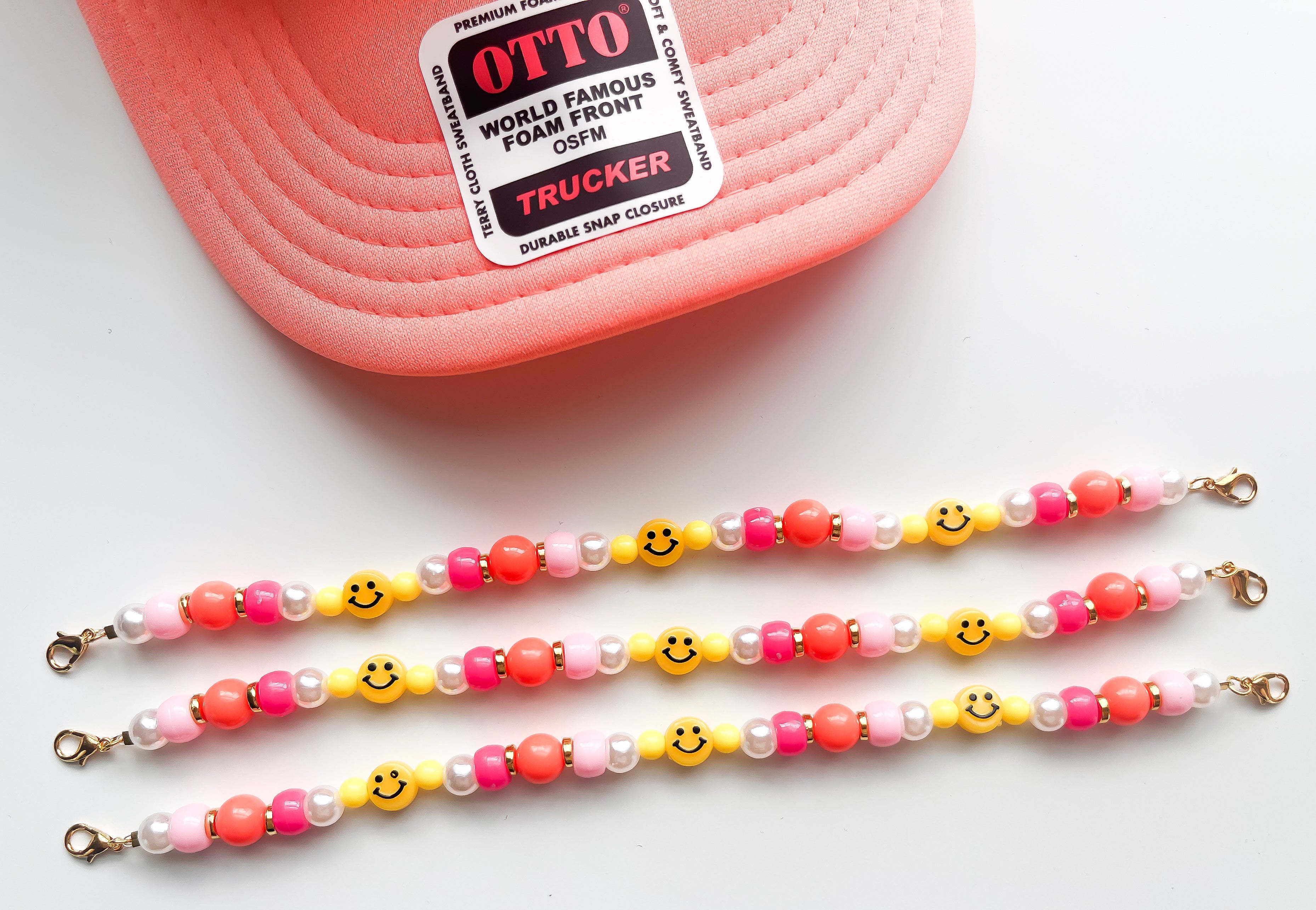 Happy Summer Trucker Hat Chain