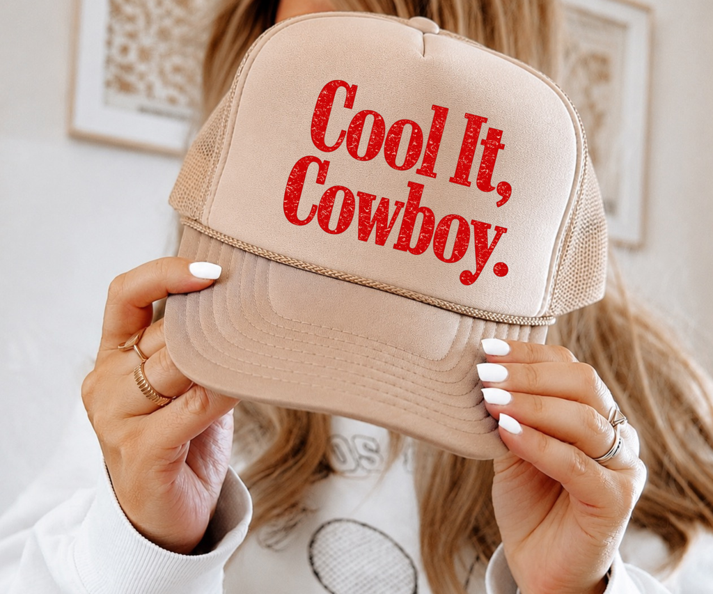Cool It Cowboy Trucker Hat