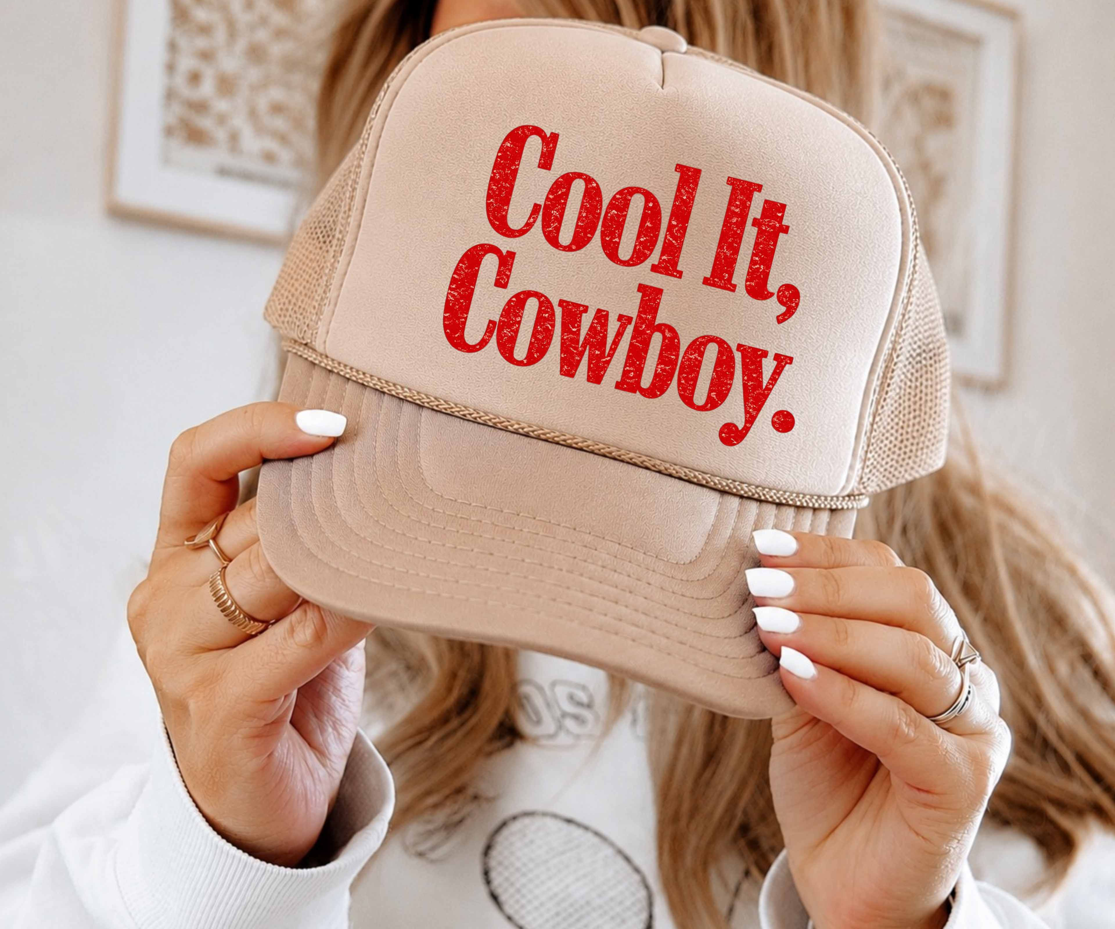 Cool It Cowboy Trucker Hat