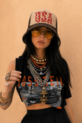 Vintage Stars USA Trucker Hat