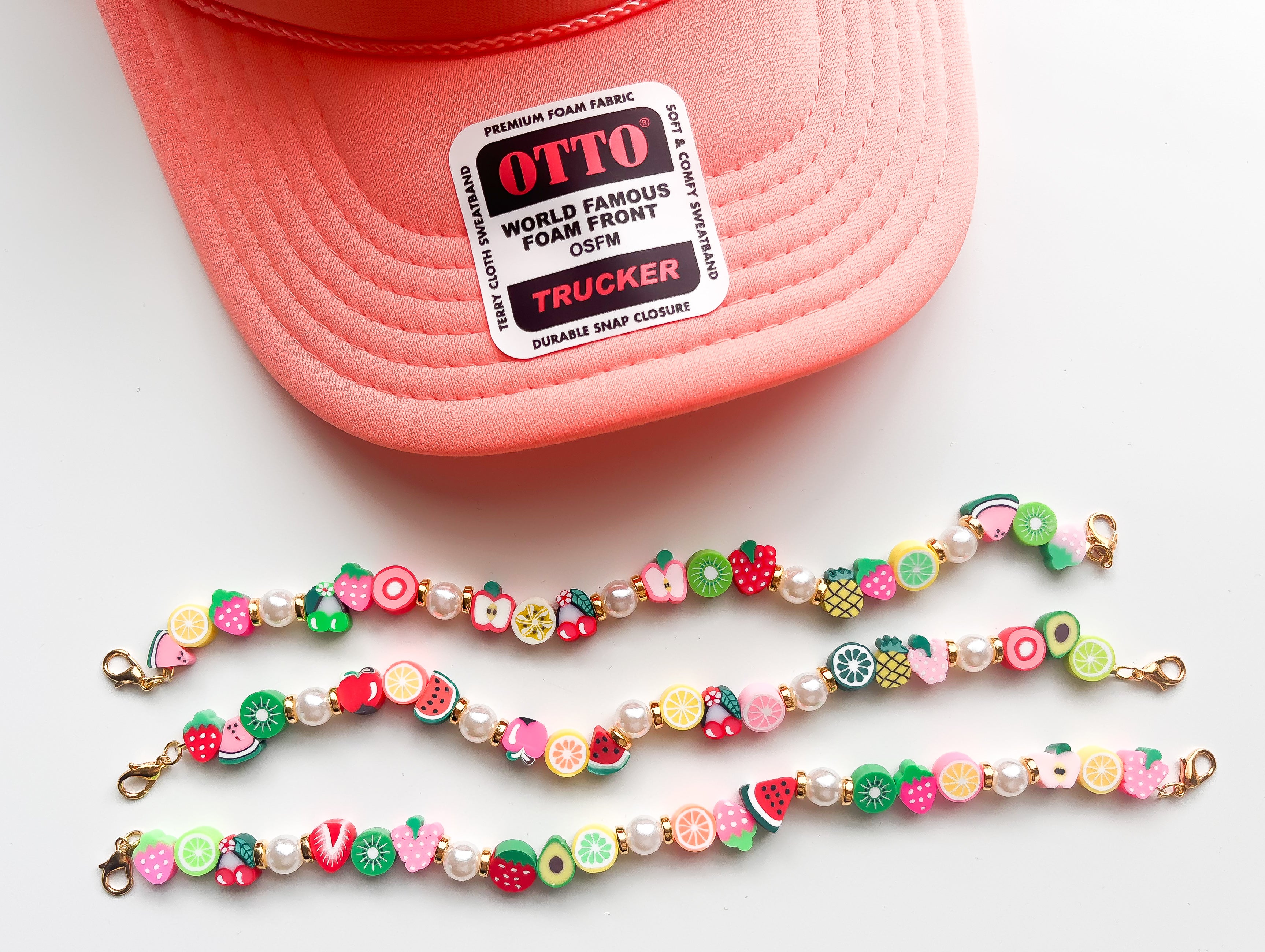 Classy Fruit trucker hat chain