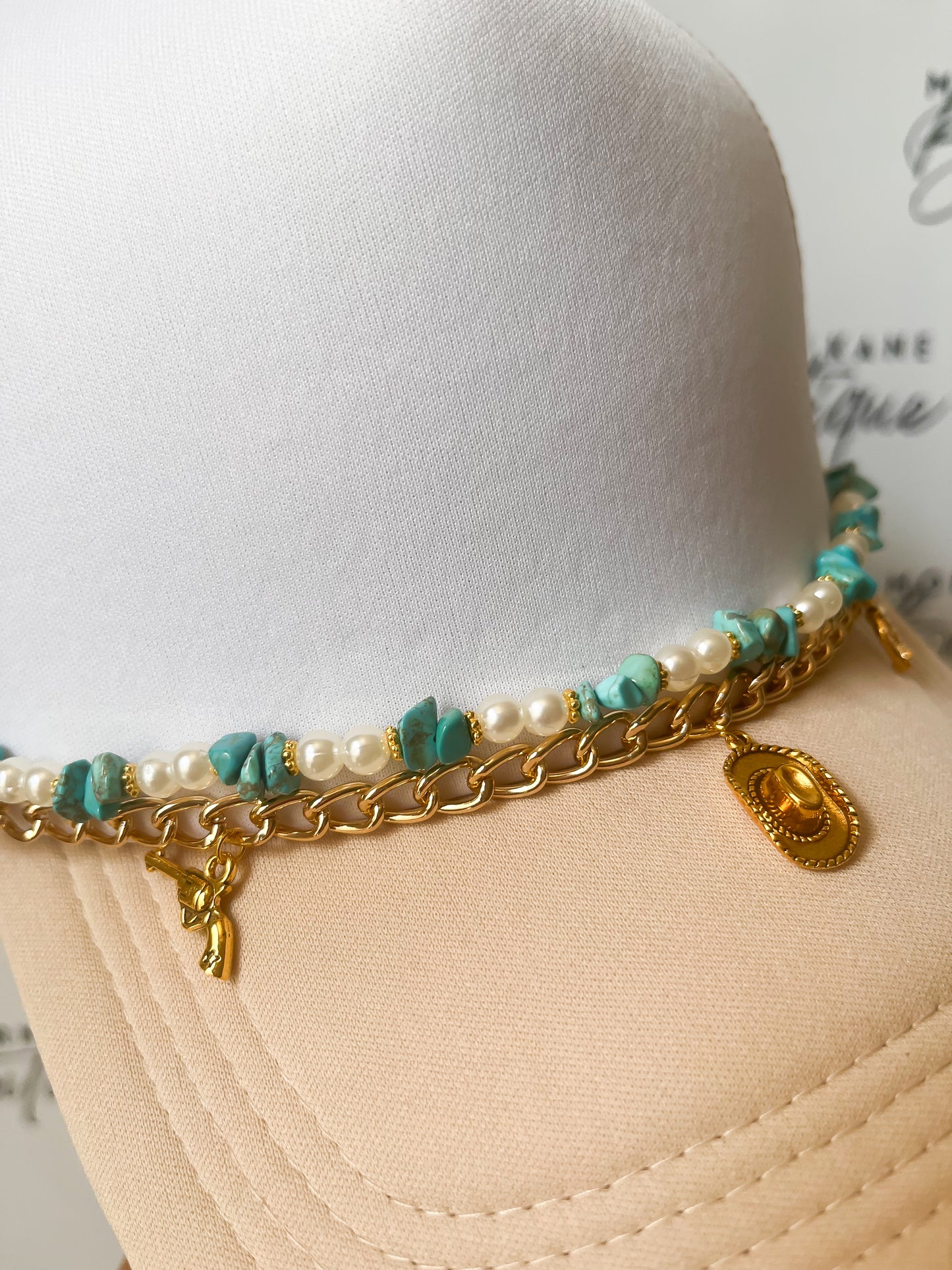 Western Charm & Show Mom Trucker Hat Chains