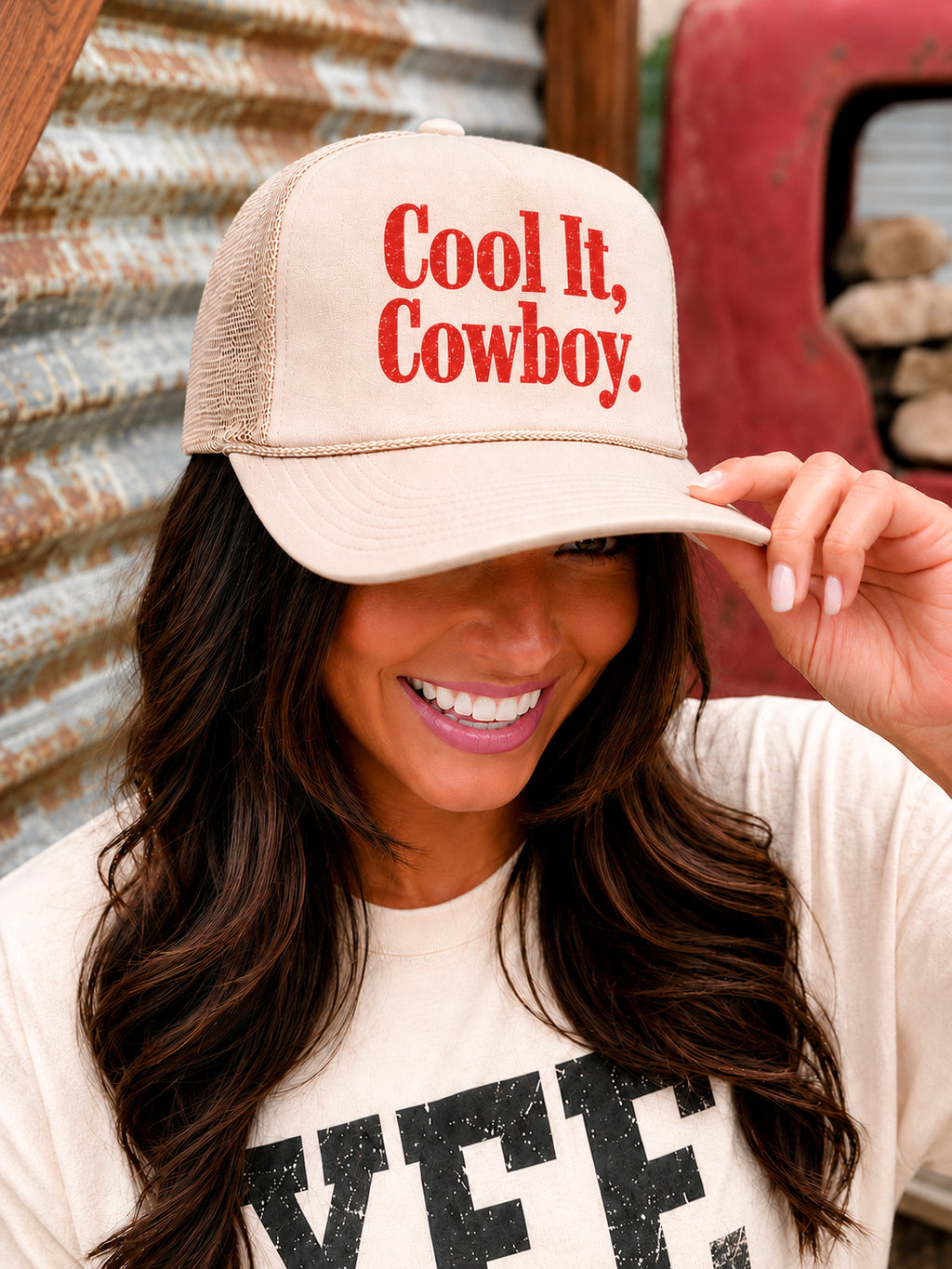 Cool It Cowboy Trucker Hat