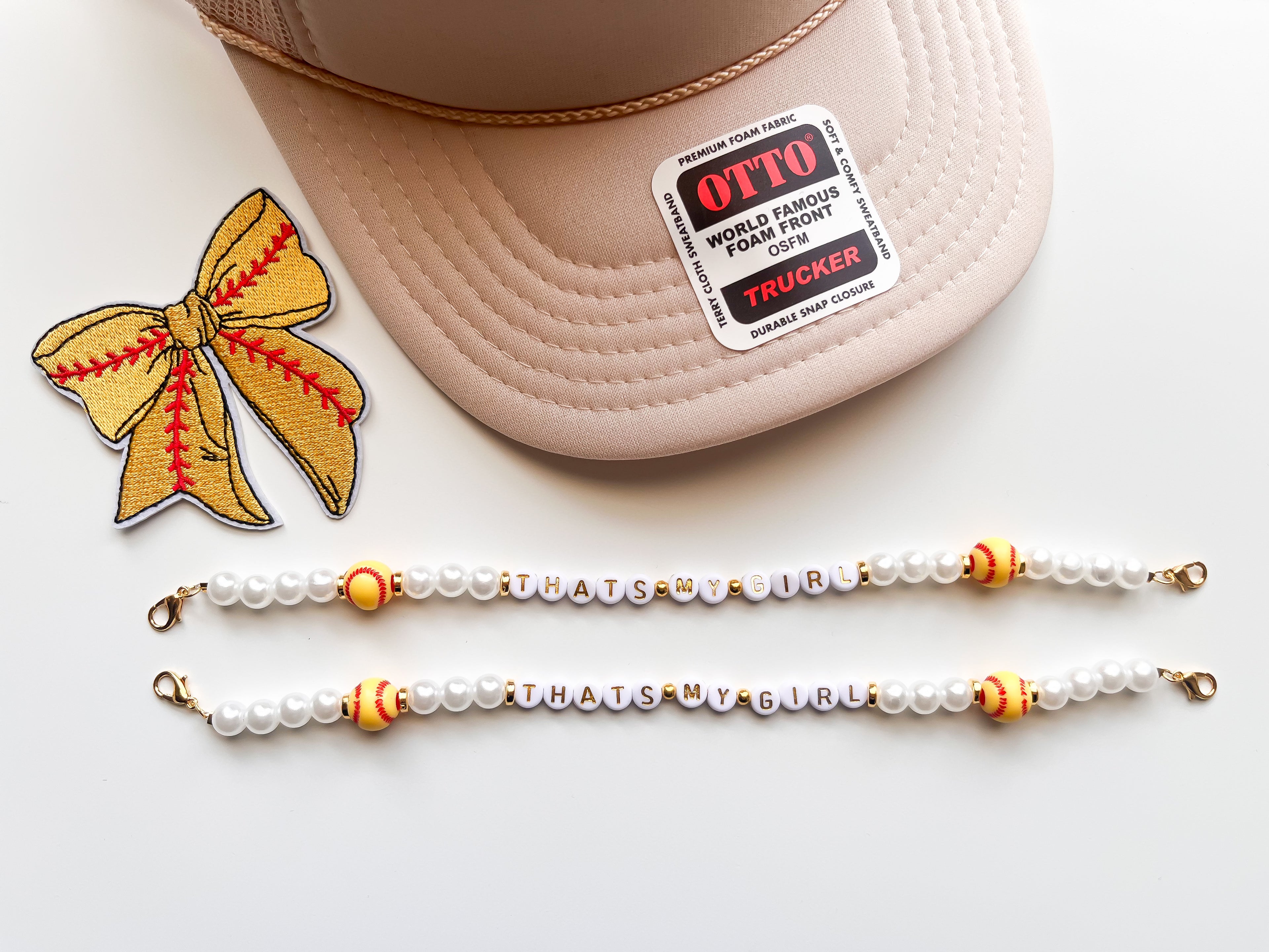Softball That’s my Girl Trucker Hat Chain