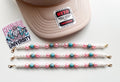 Pink/Teal Pretty Western Trucker Hat Chain