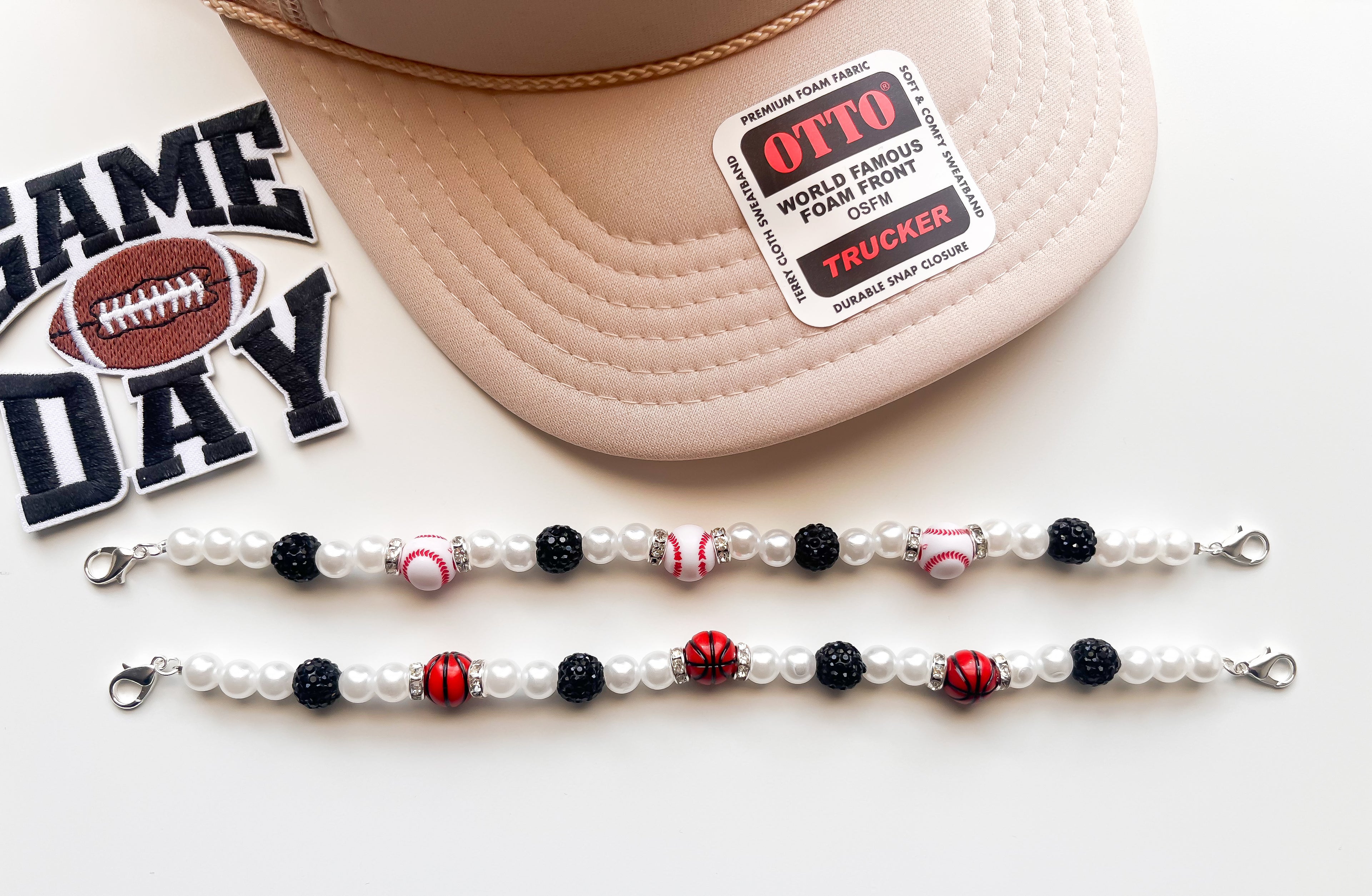 Disco and Sports Trucker Hat Chain