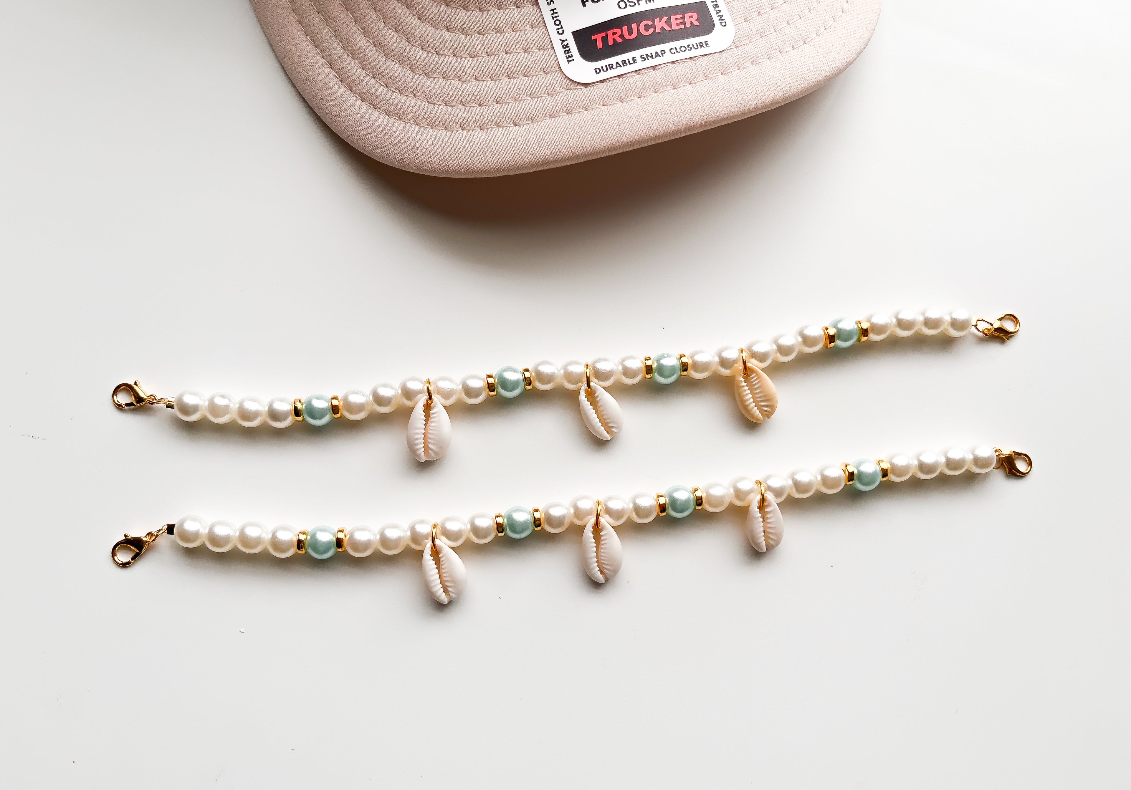 Coastal Shell Trucker Hat Chain