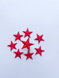 Tiny Star Hat Patch- Red