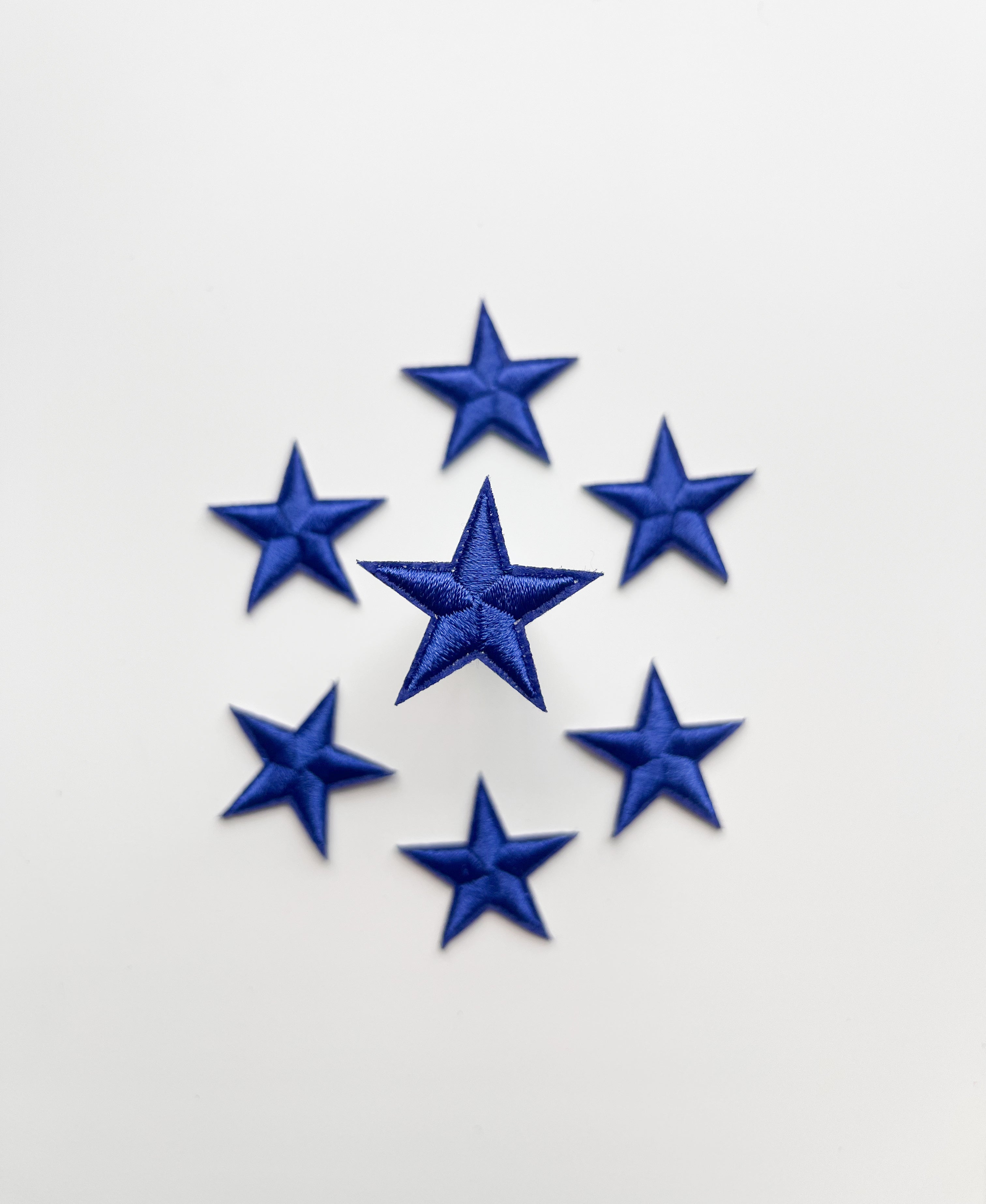 Tiny Star Hat Patch- Blue