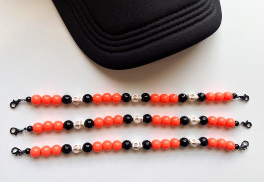 Spooky Skulls Trucker Hat Chain