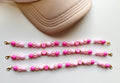 HOT PINK Breast Cancer Awareness Trucker Hat Chain