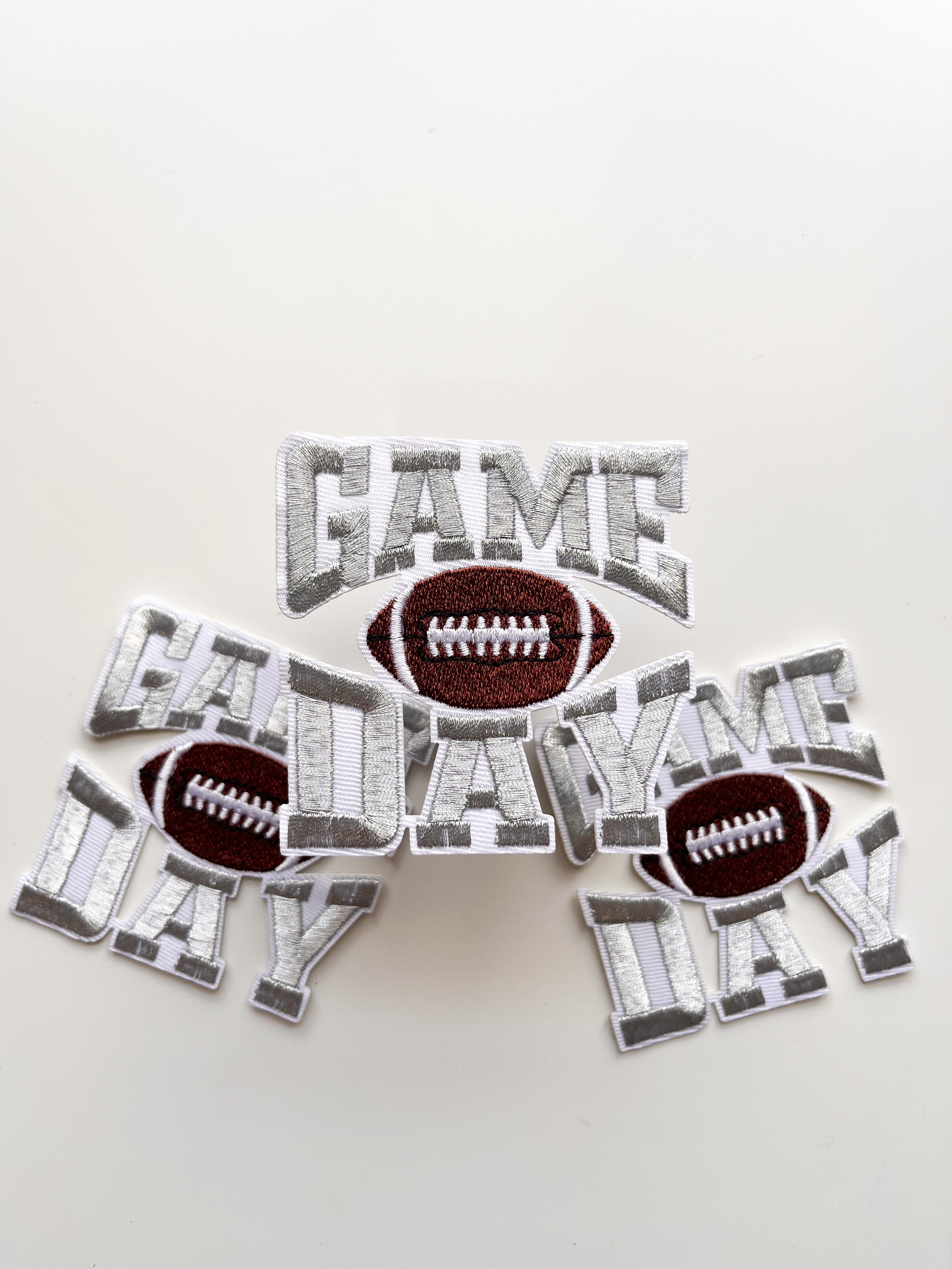 GAME DAY Patch- Silver