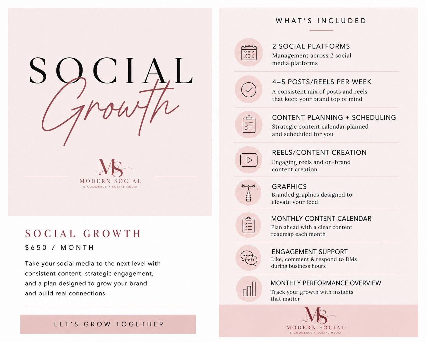Social Growth