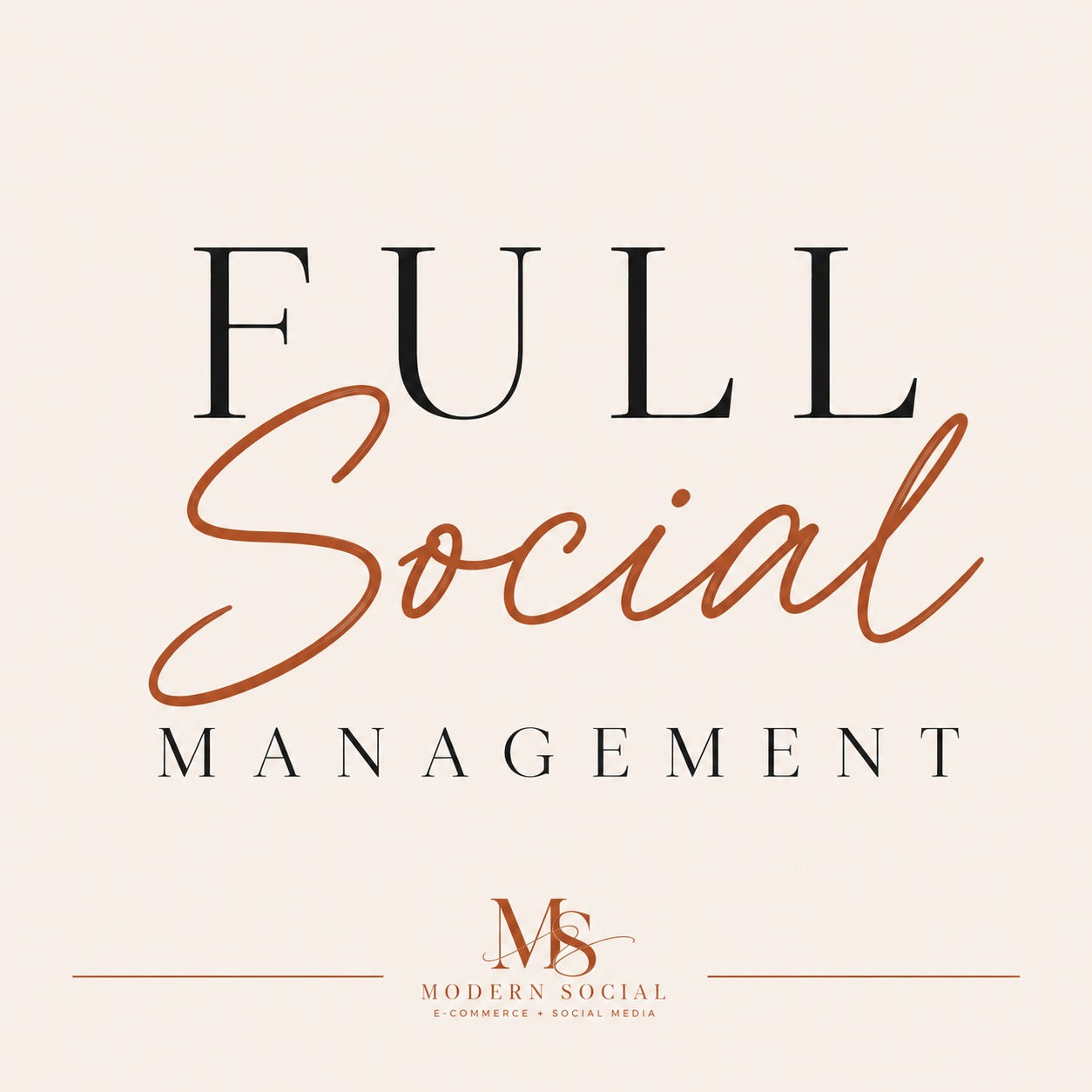 Full Social Management
