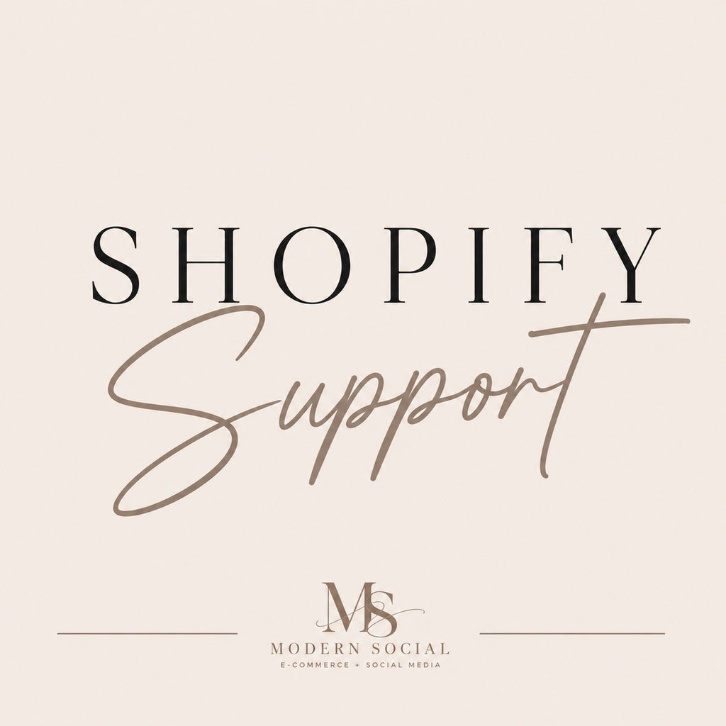 Shopify Support