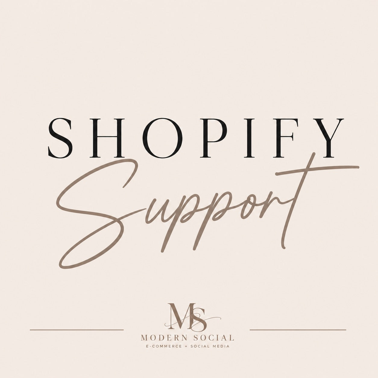 Shopify Support