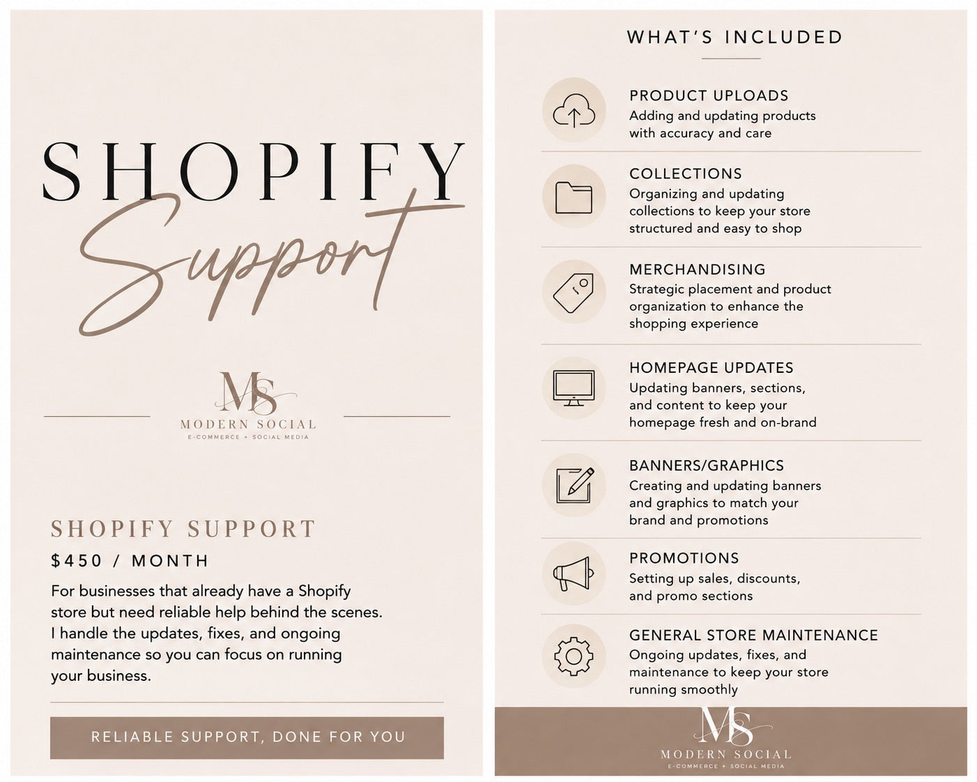 Shopify Support