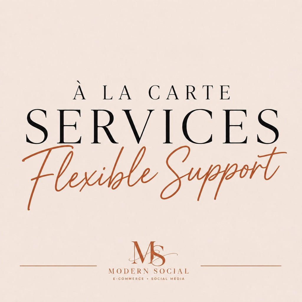 À La Carte Services
