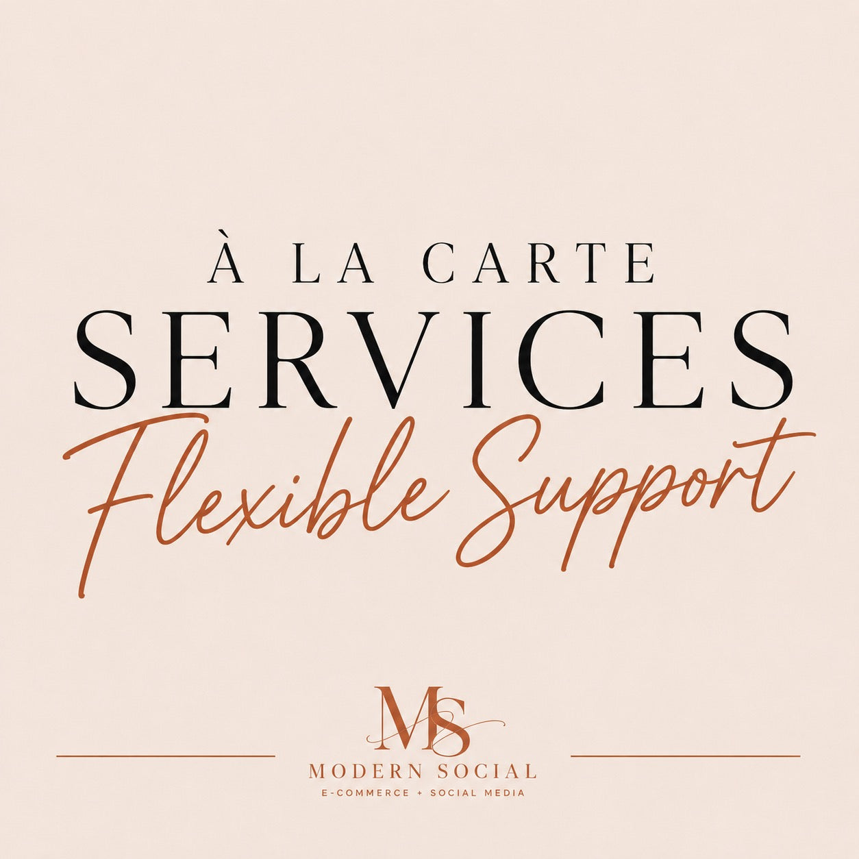 À La Carte Services