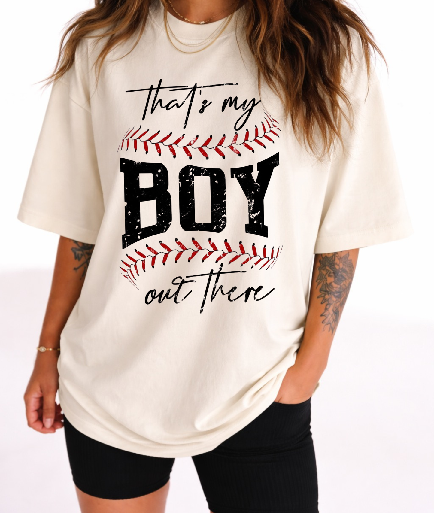 Baseball "Thats my boy out there" Graphic Tee