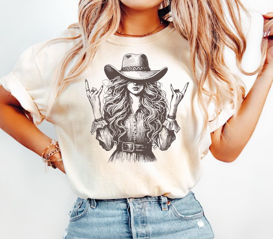 Rebel Cowgirl Tee